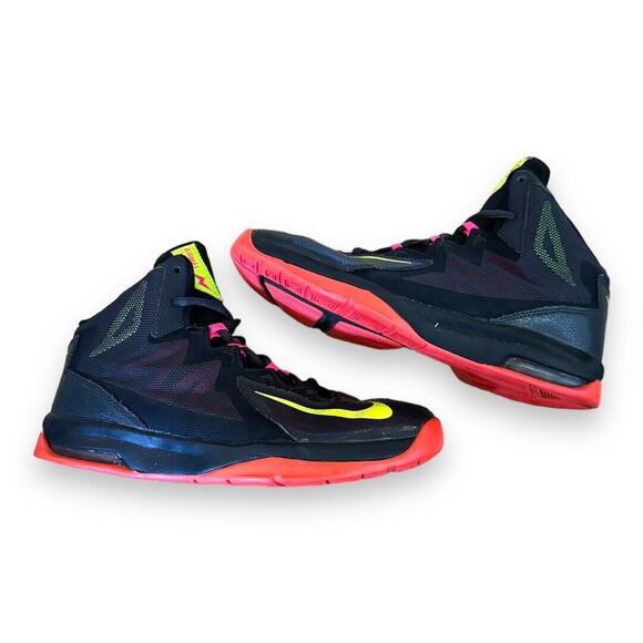 Nike‎ Air Max Stutter Step 2 Unisex Shoes 5Y 653754-002 Black Basketball Sneaker - Picture 3 of 10